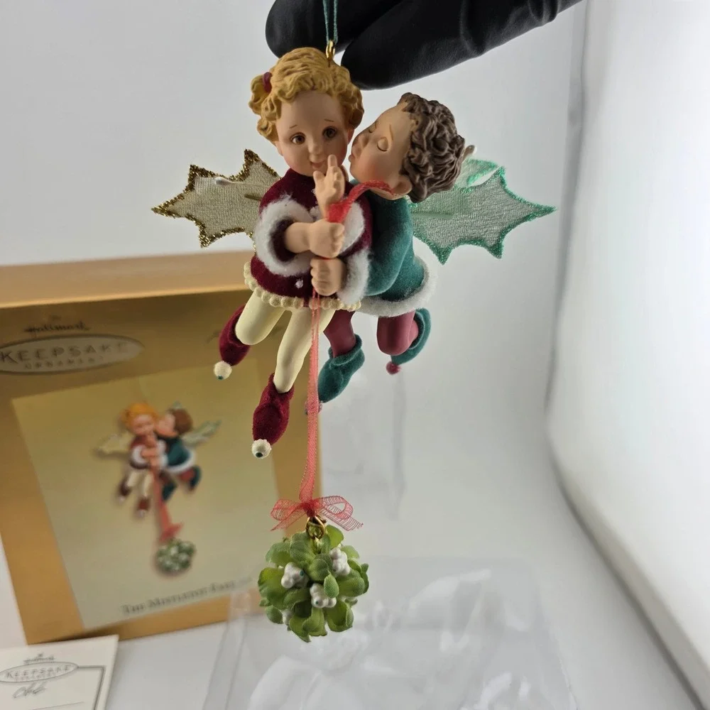 Hallmark Keepsake Mistletot Faeries‎ 2003 Club Exclusive Ornament Box